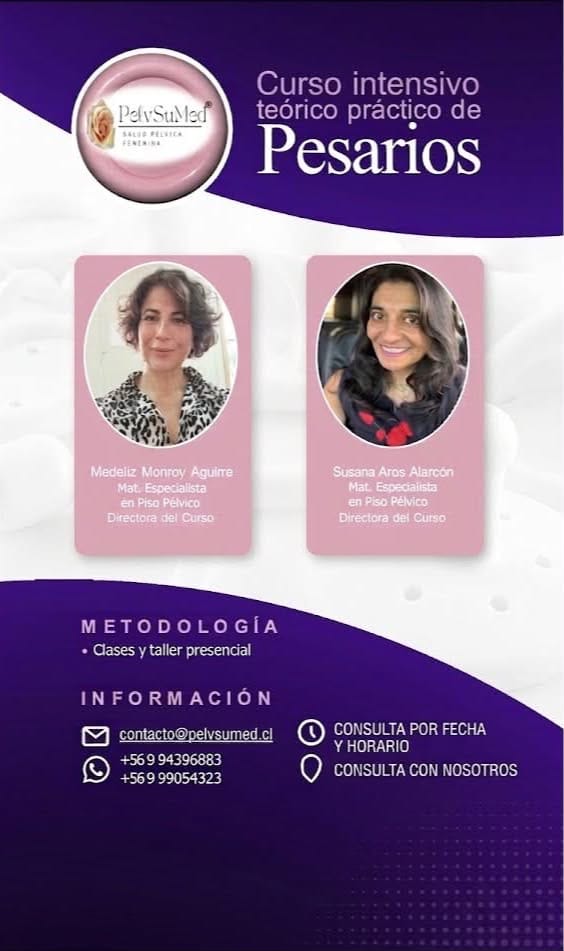 Flyer Curso Intensivo de Pesarios
